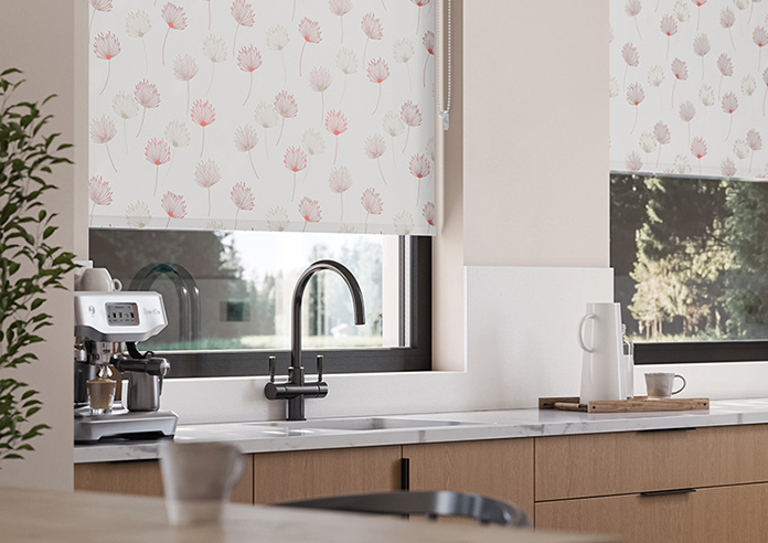 Daphne, Vermillion - Twist&Fit Roller Blind - Image 5